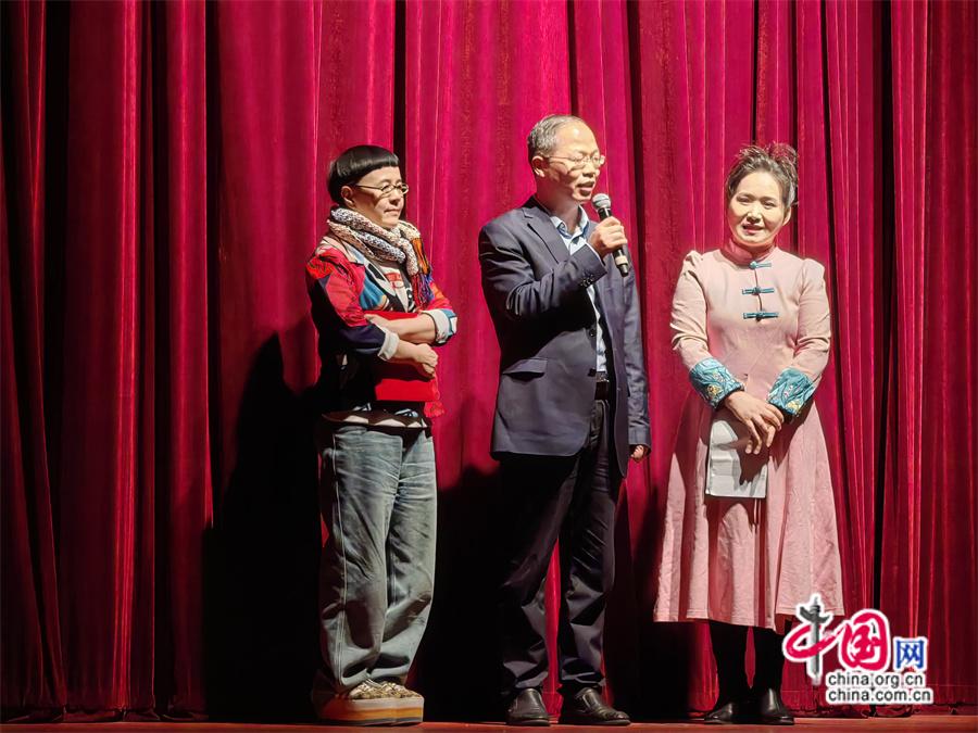 非遗文化+舞台剧 皮影版《焦桐花开》在京首演 第 5 张